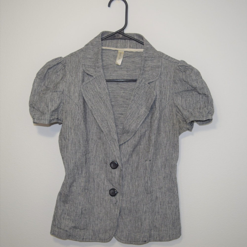 GREY 2 Pieces women suit Kenpo Small SKIRT